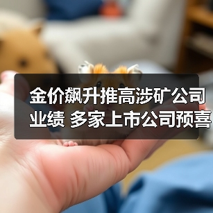 金价飙升推高涉矿公司业绩 多家上市公司预喜（图2）