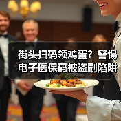 街头扫码领鸡蛋?警惕电子医保码被盗刷陷阱(图4) 街头扫码领鸡蛋?警惕电子医保码被盗刷陷阱(图4)