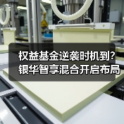 权益基金逆袭时机到？银华智享混合开启布局窗口（图1）