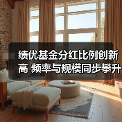 绩优基金分红比例创新高 频率与规模同步攀升（图4）