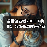 首批创业板200ETF获批，分散布局新兴产业（图1）