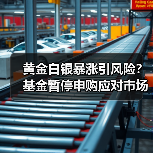 黄金白银暴涨引风险?基金暂停申购应对市场波动(图1) 黄金白银暴涨引风险?基金暂停申购应对市场波动(图1)