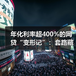 年化利率超400%的网贷“变形记”：套路藏在哪？（图2）