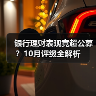 银行理财表现竟超公募？10月评级全解析（图3）