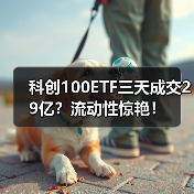 科创100ETF三天成交29亿？流动性惊艳！（图2）