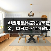 AI应用集体爆发推高基金,单日暴涨14%背后有何逻辑?(图1) AI应用集体爆发推高基金,单日暴涨14%背后有何逻辑?(图1)