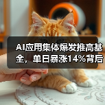 AI应用集体爆发推高基金,单日暴涨14%背后有何逻辑?(图4) AI应用集体爆发推高基金,单日暴涨14%背后有何逻辑?(图4)