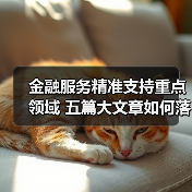 金融服务精准支持重点领域 五篇大文章如何落地见效（图3）