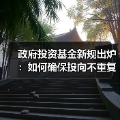 政府投资基金新规出炉:如何确保投向不重复建设?(图3) 政府投资基金新规出炉:如何确保投向不重复建设?(图3)