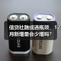 信贷社融或遇瓶颈,12月新增量会少增吗?(图3) 信贷社融或遇瓶颈,12月新增量会少增吗?(图3)