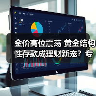 金价高位震荡 黄金结构性存款成理财新宠?专家解析收益风险(图1) 金价高位震荡 黄金结构性存款成理财新宠?专家解析收益风险(图1)