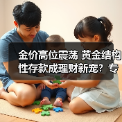 金价高位震荡 黄金结构性存款成理财新宠?专家解析收益风险(图2) 金价高位震荡 黄金结构性存款成理财新宠?专家解析收益风险(图2)