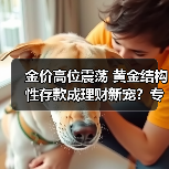 金价高位震荡 黄金结构性存款成理财新宠?专家解析收益风险(图3) 金价高位震荡 黄金结构性存款成理财新宠?专家解析收益风险(图3)