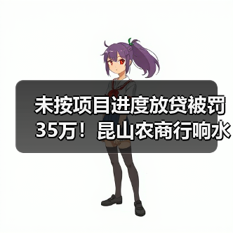 未按项目进度放贷被罚35万!昆山农商行响水支行违规细节曝光(图4) 未按项目进度放贷被罚35万!昆山农商行响水支行违规细节曝光(图4)