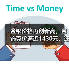 金银价格再创新高,金饰克价逼近1430元,还会持续暴涨吗?(图2) 金银价格再创新高,金饰克价逼近1430元,还会持续暴涨吗?(图2)
