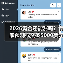 2026黄金还能涨吗?专家预测或突破5000美元(图4) 2026黄金还能涨吗?专家预测或突破5000美元(图4)