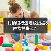 村镇银行违规放贷被罚 严监管来袭?(图1) 村镇银行违规放贷被罚 严监管来袭?(图1)