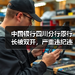 中国银行四川分行原行长被双开,严重违纪违法引关注(图4) 中国银行四川分行原行长被双开,严重违纪违法引关注(图4)