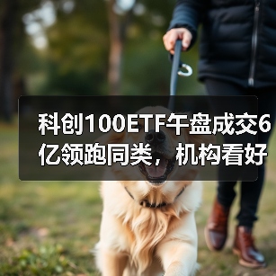 科创100ETF午盘成交6亿领跑同类，机构看好长期配置价值（图4）