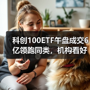 科创100ETF午盘成交6亿领跑同类，机构看好长期配置价值（图2）