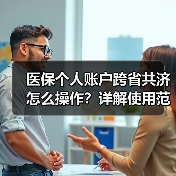 医保个人账户跨省共济怎么操作?详解使用范围与限制(图2) 医保个人账户跨省共济怎么操作?详解使用范围与限制(图2)
