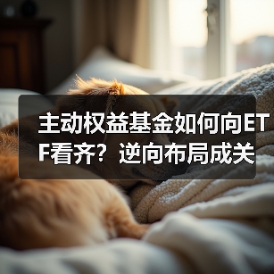 主动权益基金如何向ETF看齐?逆向布局成关键(图4) 主动权益基金如何向ETF看齐?逆向布局成关键(图4)