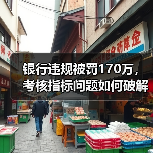 银行违规被罚170万,考核指标问题如何破解?(图1) 银行违规被罚170万,考核指标问题如何破解?(图1)
