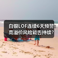 白银LOF连续6天预警:高溢价风险能否持续?(图1) 白银LOF连续6天预警:高溢价风险能否持续?(图1)