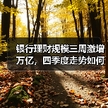 银行理财规模三周激增万亿，四季度走势如何？（图2）