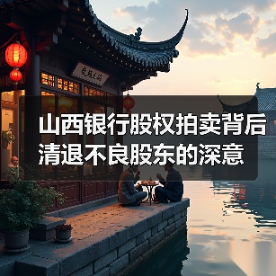 山西银行股权拍卖背后 清退不良股东的深意（图1）