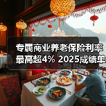专属商业养老保险利率最高超4% 2025成绩单稳居行业前列（图1）