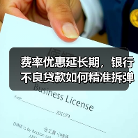 费率优惠延长期，银行不良贷款如何精准拆弹？（图4）
