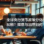 全球央行货币政策分化加剧？降息与加息如何博弈？（图1）