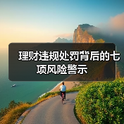 理财违规处罚背后的七项风险警示（图1）
