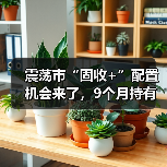 震荡市“固收+”配置机会来了，9个月持有期基金如何布局？（图1）