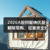 2026A股回暖绩优基金解除限购，增量资金如何布局？（图1）