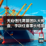 天府信托高管团队大换血，李跃任董事长杨豪接任总裁？（图4）