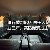银行被罚80万责任人禁业三年,案防漏洞成主因?(图3) 银行被罚80万责任人禁业三年,案防漏洞成主因?(图3)
