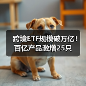 跨境ETF规模破万亿!百亿产品激增25只(图1) 跨境ETF规模破万亿!百亿产品激增25只(图1)