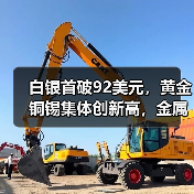 白银首破92美元，黄金铜锡集体创新高，金属价格为何持续飙升？（图4）