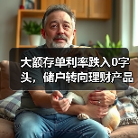 大额存单利率跌入0字头,储户转向理财产品配置(图1) 大额存单利率跌入0字头,储户转向理财产品配置(图1)