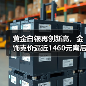 黄金白银再创新高，金饰克价逼近1460元背后逻辑是什么？（图4）