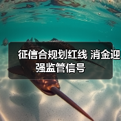 征信合规划红线 消金迎强监管信号（图1）
