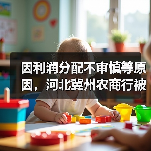 因利润分配不审慎等原因，河北冀州农商行被罚140万元（图4）