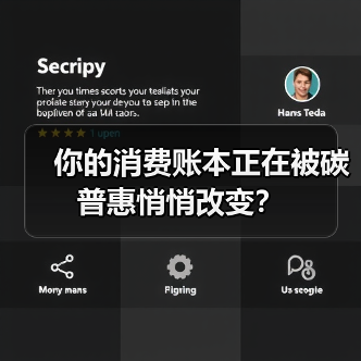 你的消费账本正在被碳普惠悄悄改变?(图1) 你的消费账本正在被碳普惠悄悄改变?(图1)