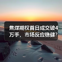 焦煤期权首日成交破4万手,市场反应稳健?(图1) 焦煤期权首日成交破4万手,市场反应稳健?(图1)