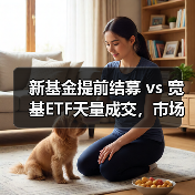 新基金提前结募 vs 宽基ETF天量成交,市场资金为何流向两极?(图1) 新基金提前结募 vs 宽基ETF天量成交,市场资金为何流向两极?(图1)
