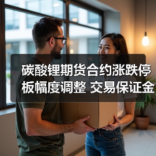 碳酸锂期货合约涨跌停板幅度调整 交易保证金标准更新(图4) 碳酸锂期货合约涨跌停板幅度调整 交易保证金标准更新(图4)