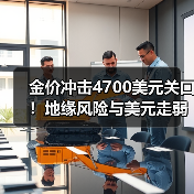 金价冲击4700美元关口！地缘风险与美元走弱推升黄金牛市（图2）
