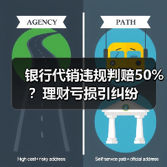 银行代销违规判赔50%?理财亏损引纠纷(图2) 银行代销违规判赔50%?理财亏损引纠纷(图2)